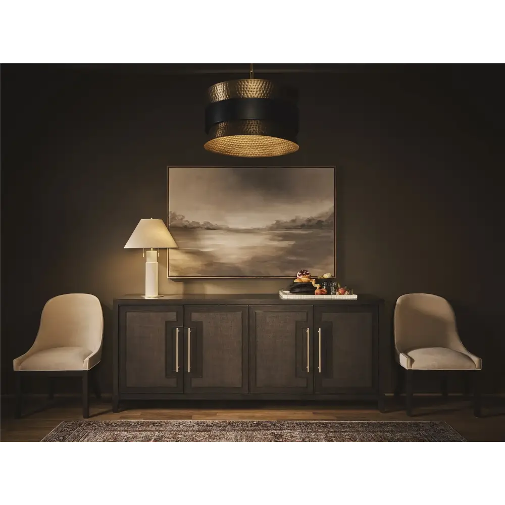 Fenwick Embossed Credenza - Credenza