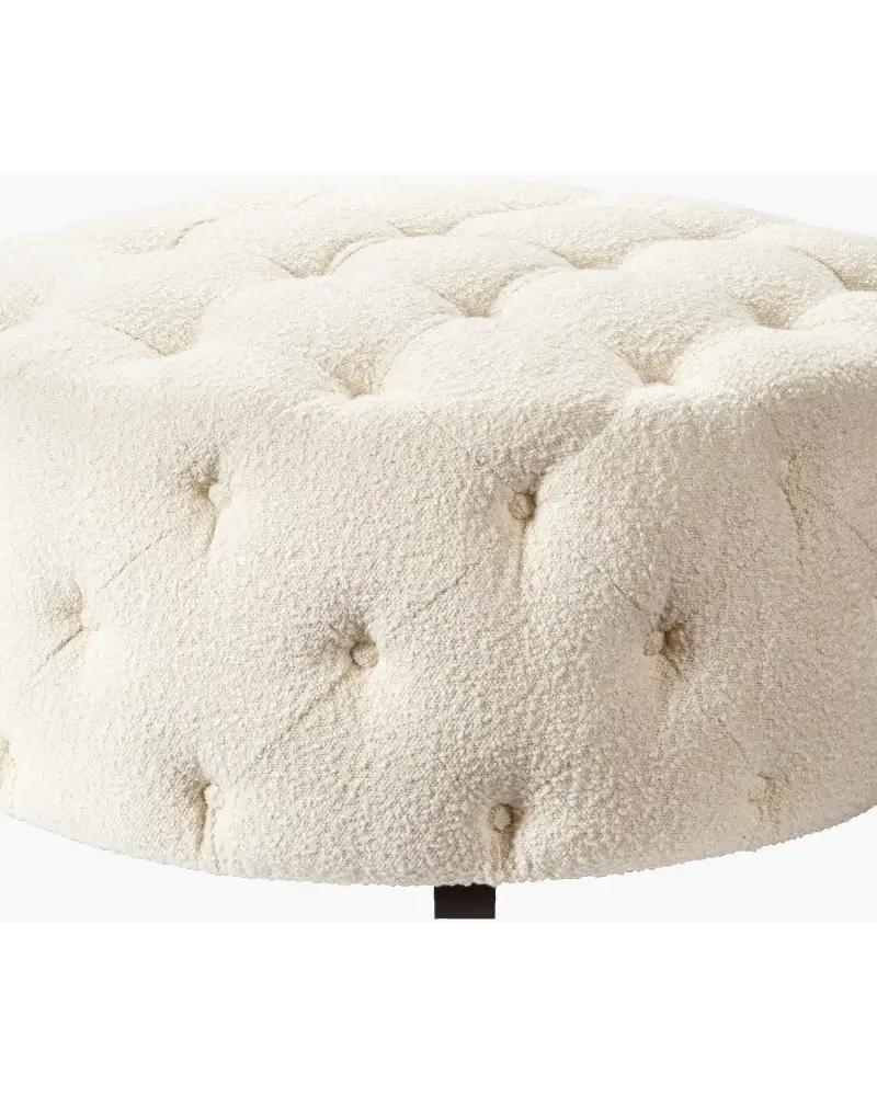 Ferrand Round Ottoman - Ottoman