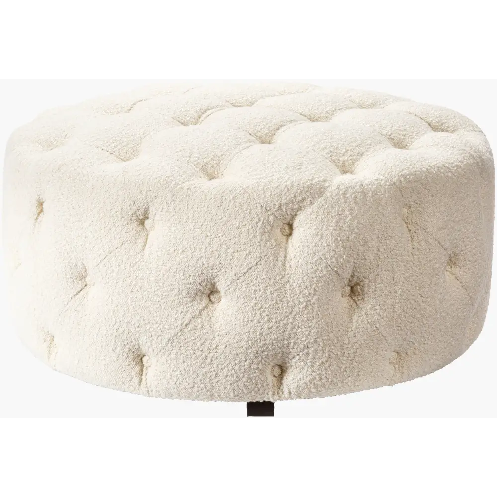Ferrand Round Ottoman - Ottoman
