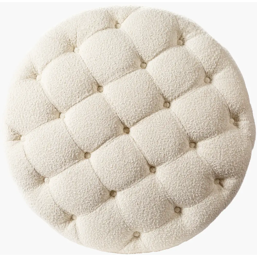 Ferrand Round Ottoman - Ottoman