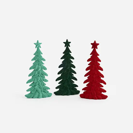 Flocked Christmas Tree - Christmas Decor
