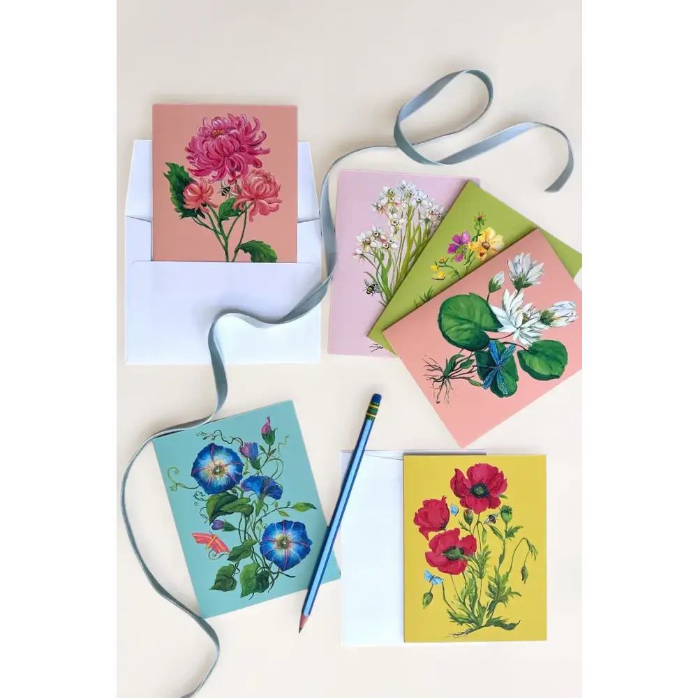 Flowers + Pollinators Card Set | Part 2 - Cards