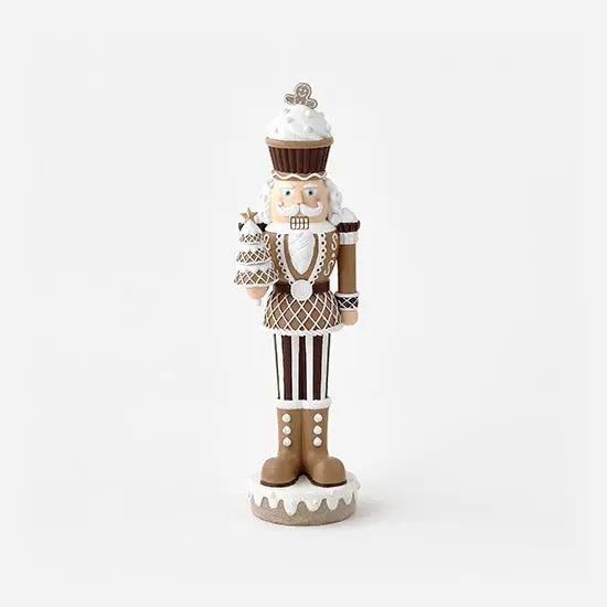 Gingerbread Nutcracker - Large - Christmas Decor
