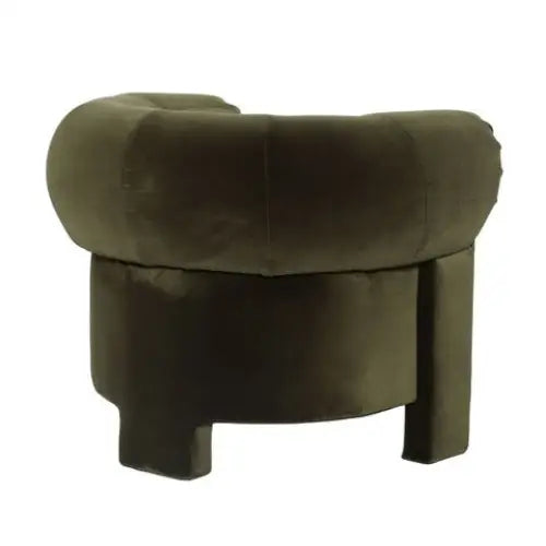 Green Velvet Club Chair - Club Chair