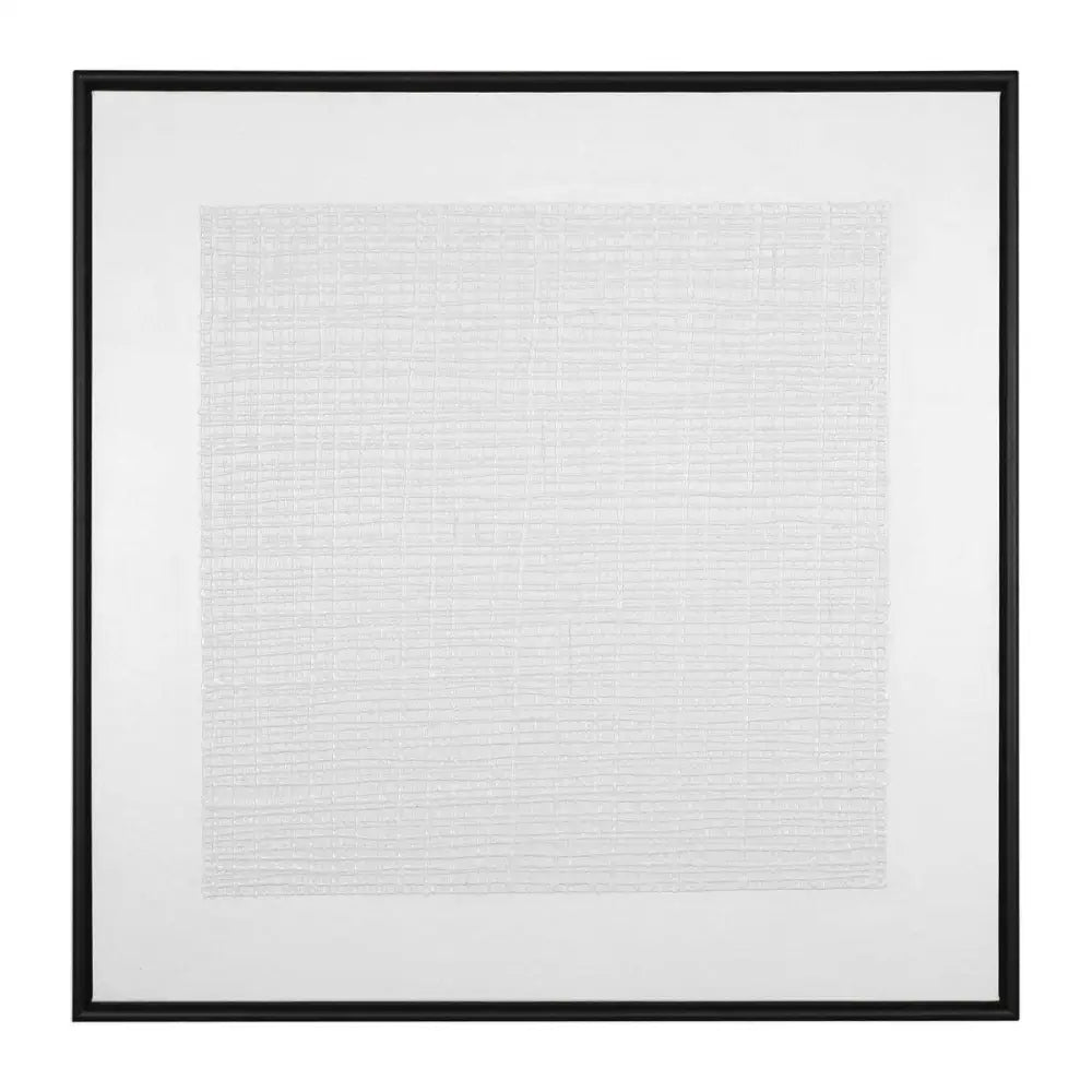 Gridlock Hand Painted Canvas - Wall Decor