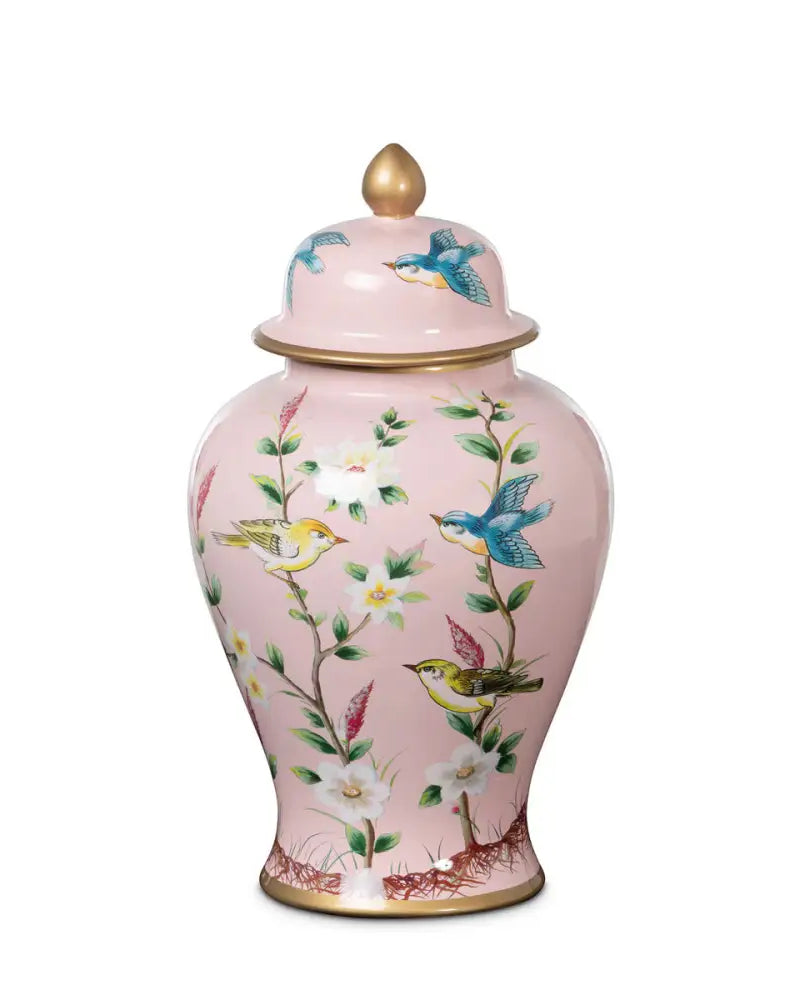 Imperial Ceramic Chinoiserie Ginger Jar - Large - Ginger Jar