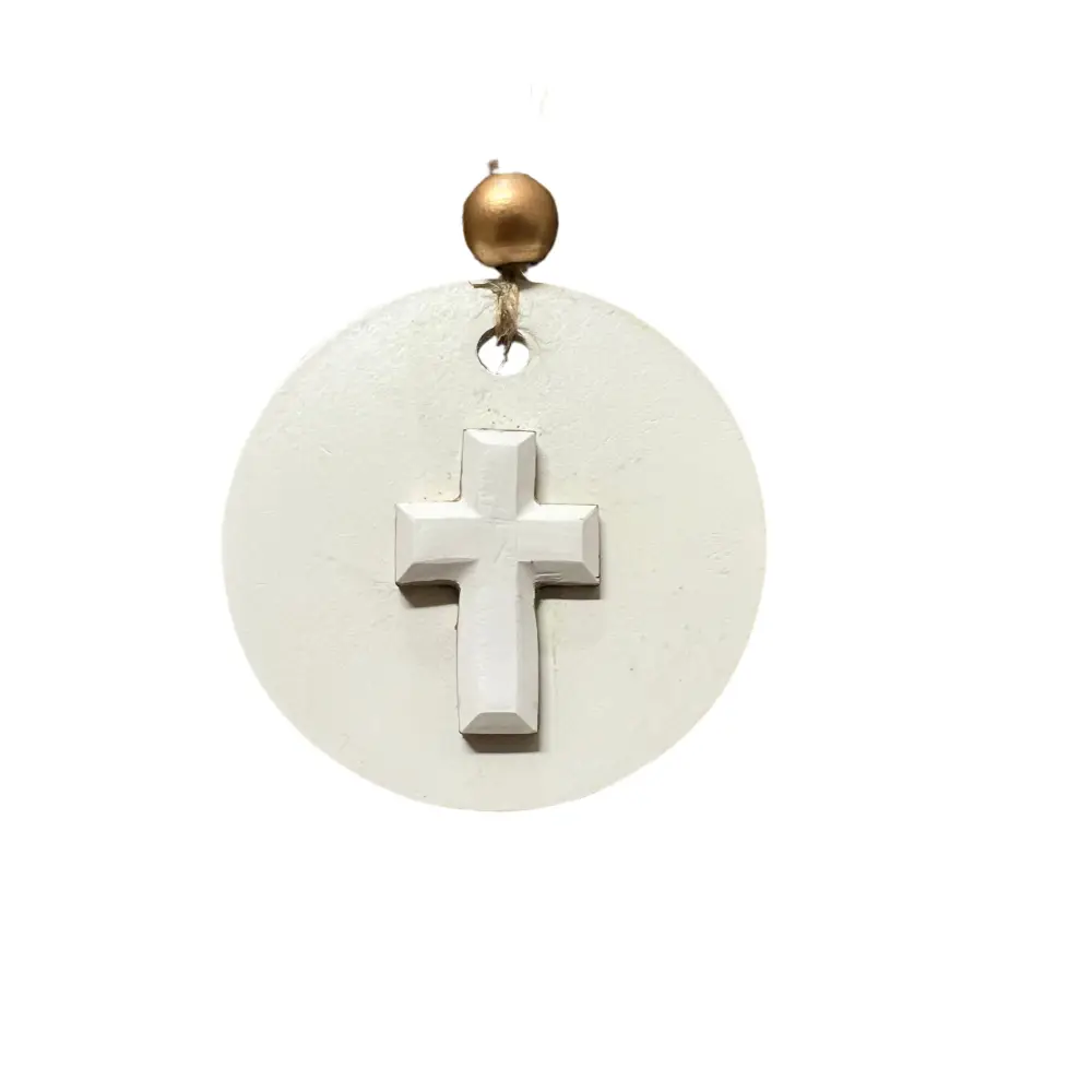Intaglio Ornaments - Cross - Christmas