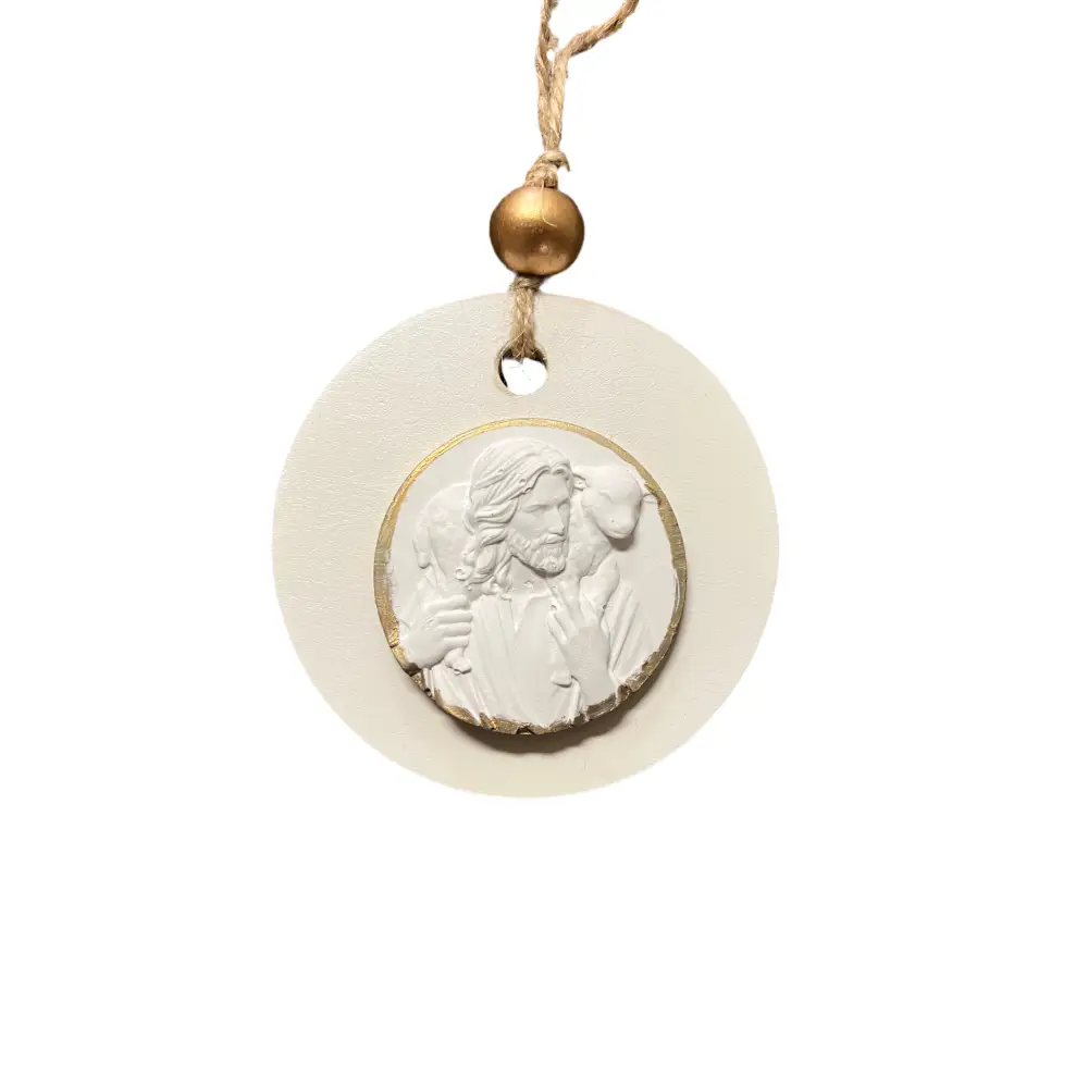Intaglio Ornaments - Lamb - Christmas