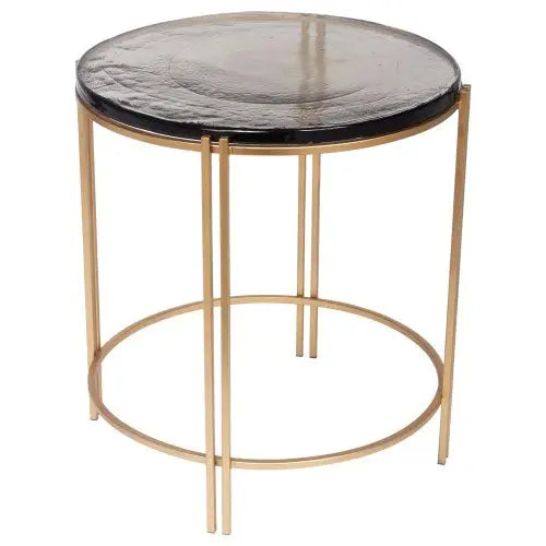 Ivan Gold Side Table - Side Table