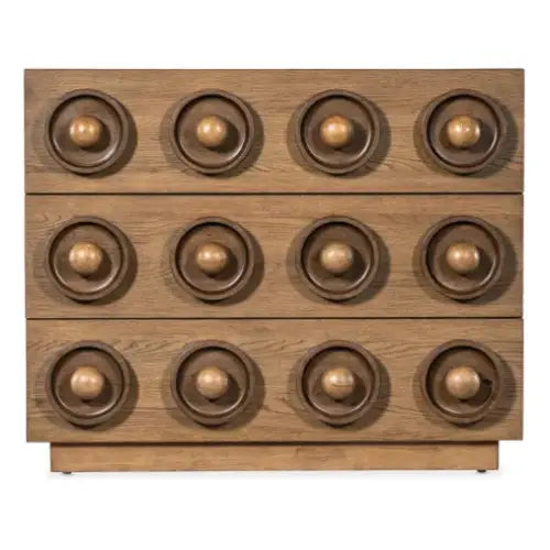 Knobby 3-Drawer Accent Chest - Chest