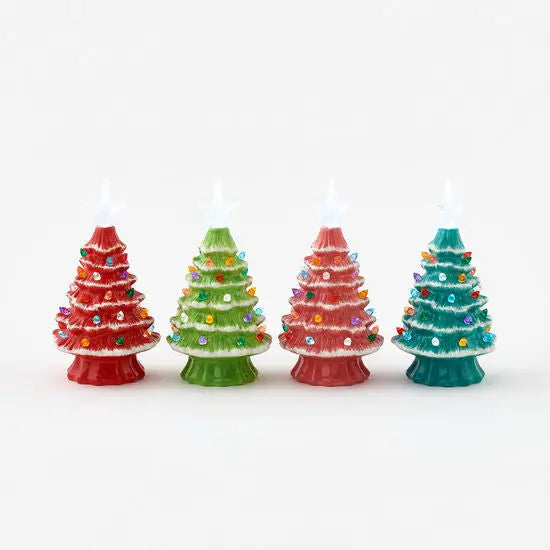 Lighted Christmas Tree w’Timer Christmas Decor
