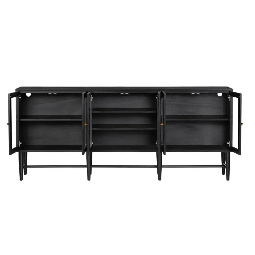 Linsey Black Sideboard - Sideboard