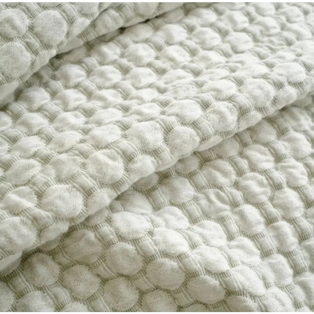 Lodi Matelasse Coverlet Sage - Bedding