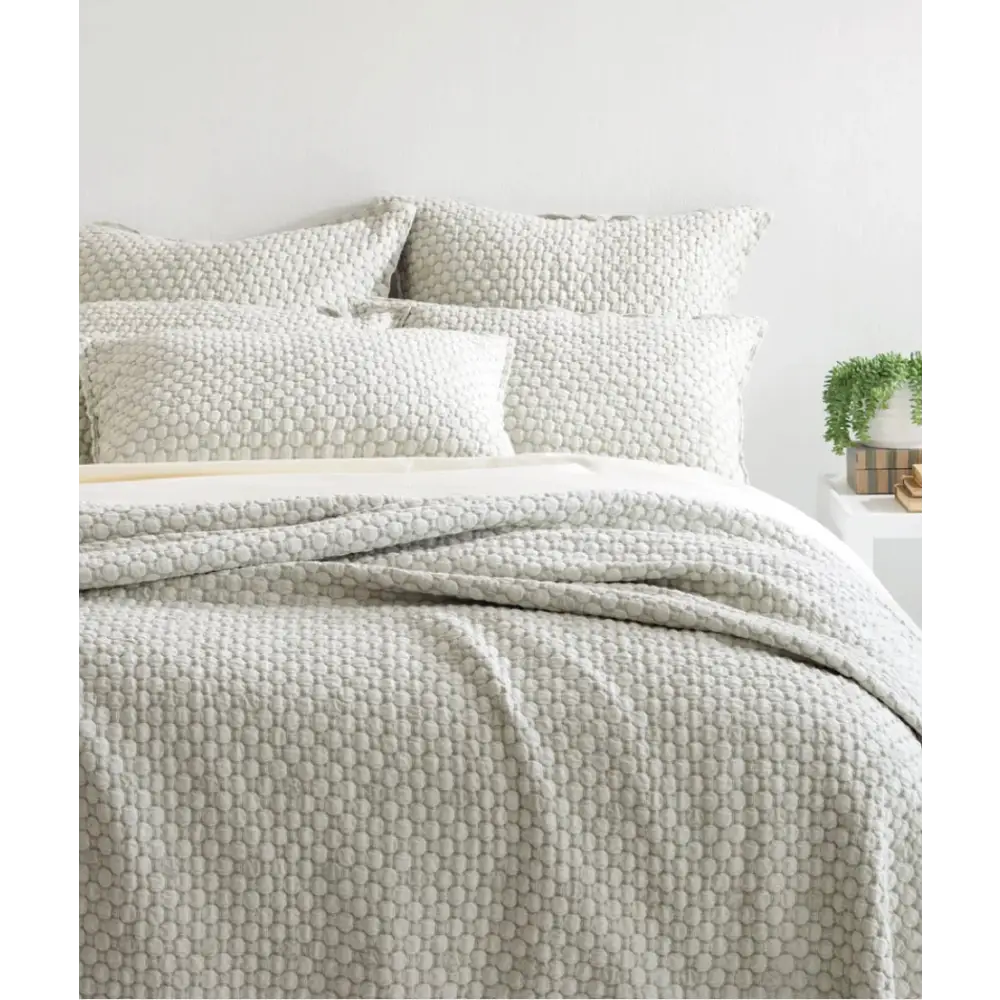 Lodi Matelasse Coverlet Sage - Bedding