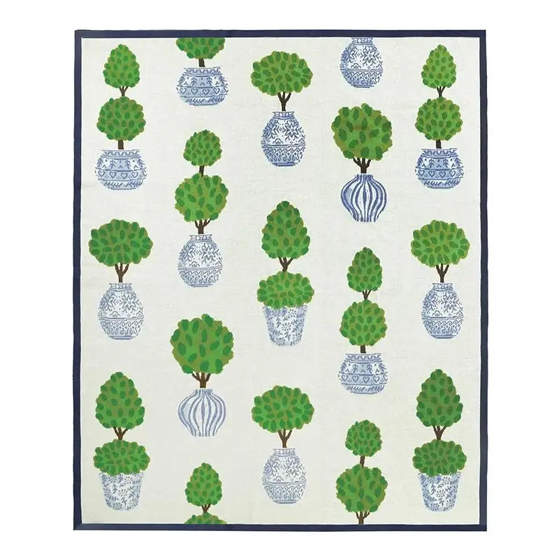 Luxe Throw - Topiary - BLANKET