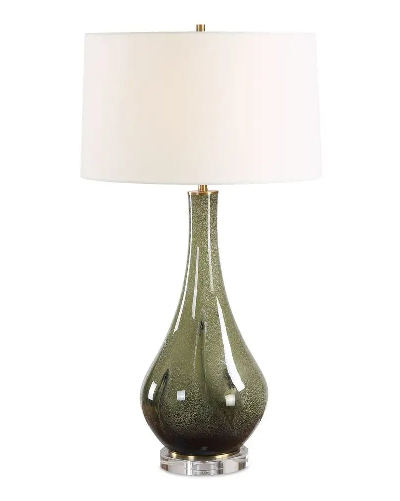 Marist Green Table Lamp - Table Lamp
