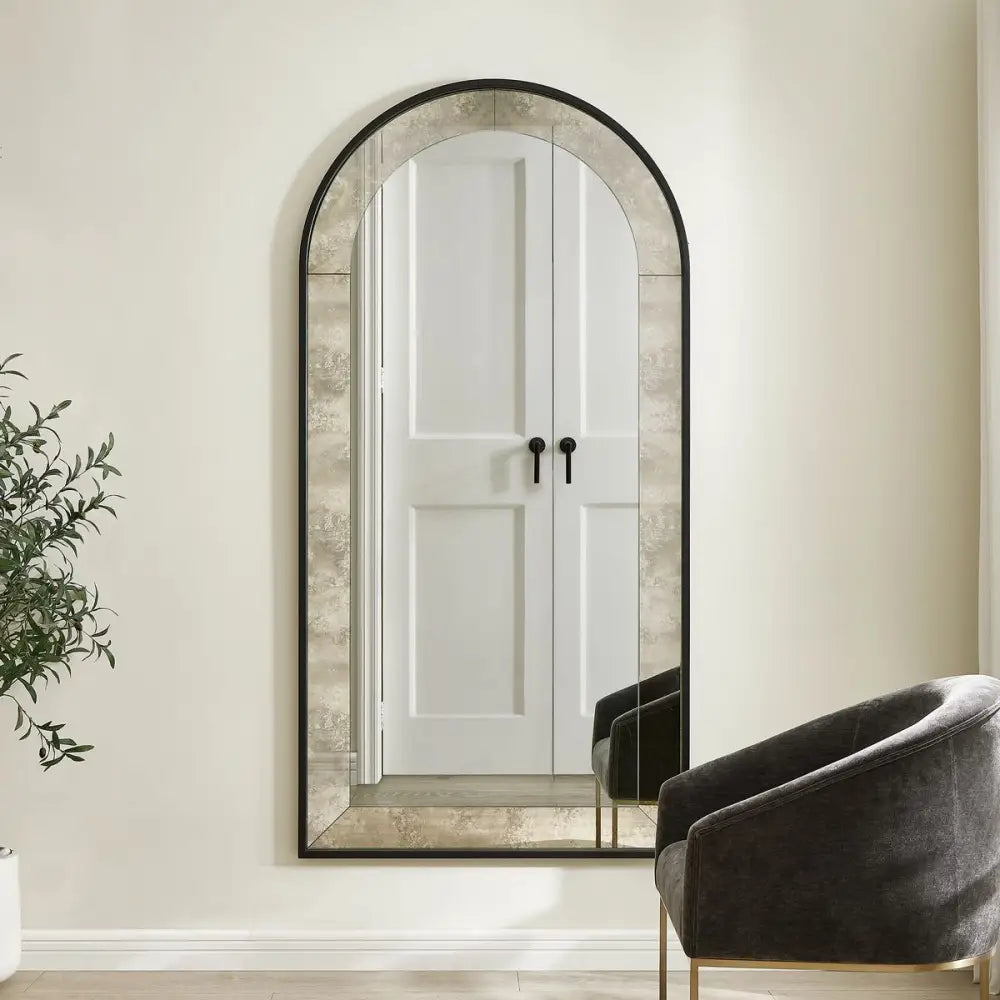 Marlowe Arch Floor Mirror - Floor Mirror