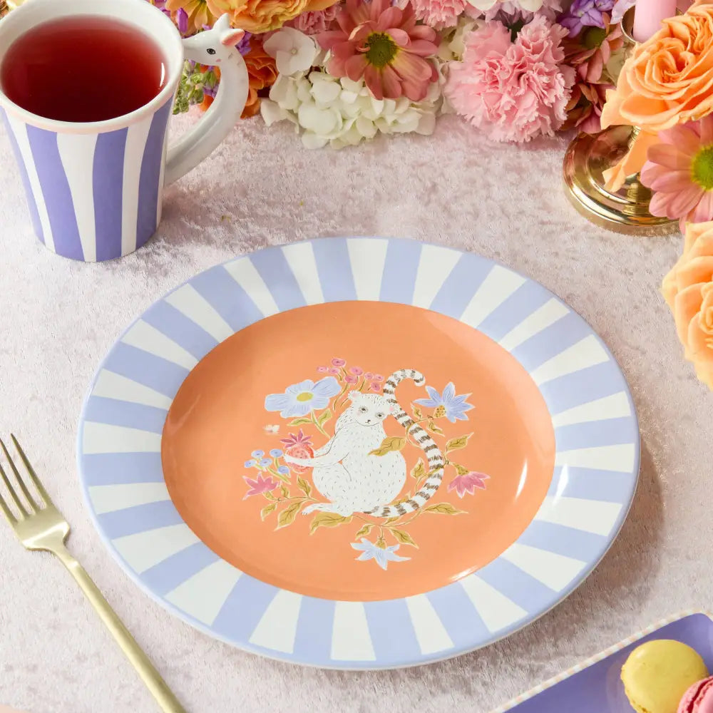 Menagerie Set of 4 Dinner Plate 11’’ 4 asst