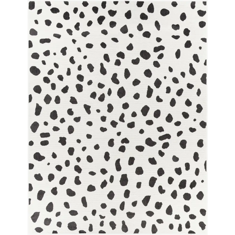 Moroccan Shag Machine Woven Rug 7’10’’x10’2’’ - Area Rugs