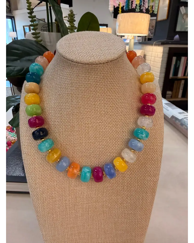 Multi Round Necklace - 1 - Necklace