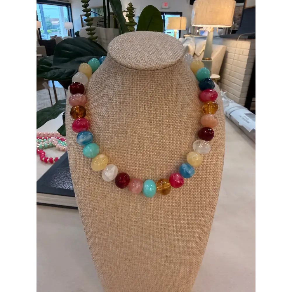 Multi Round Necklace - 3 - Necklace