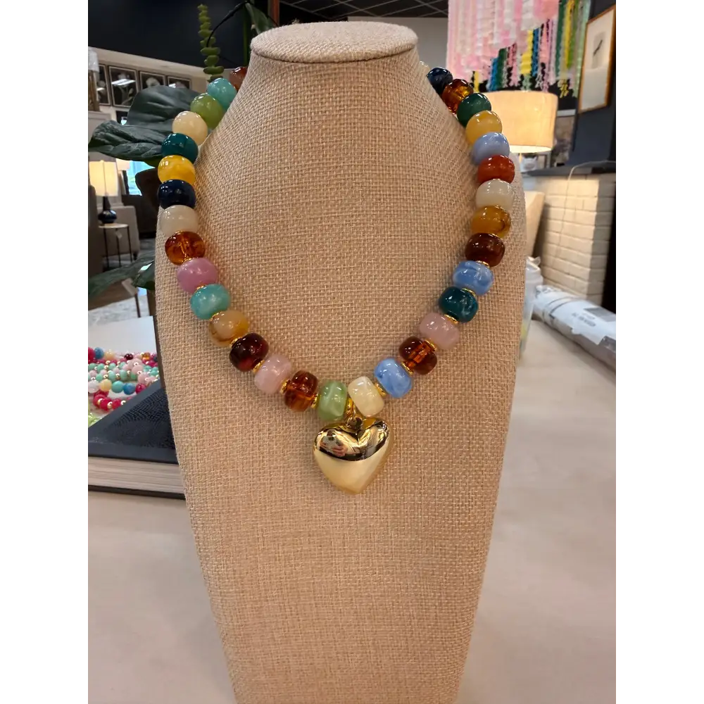 Multi Round Necklace - 4 - Necklace