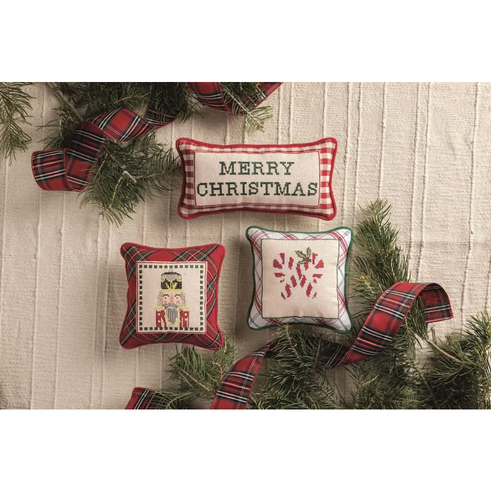Needlepoint Christmas Pillows - Christmas Pillow