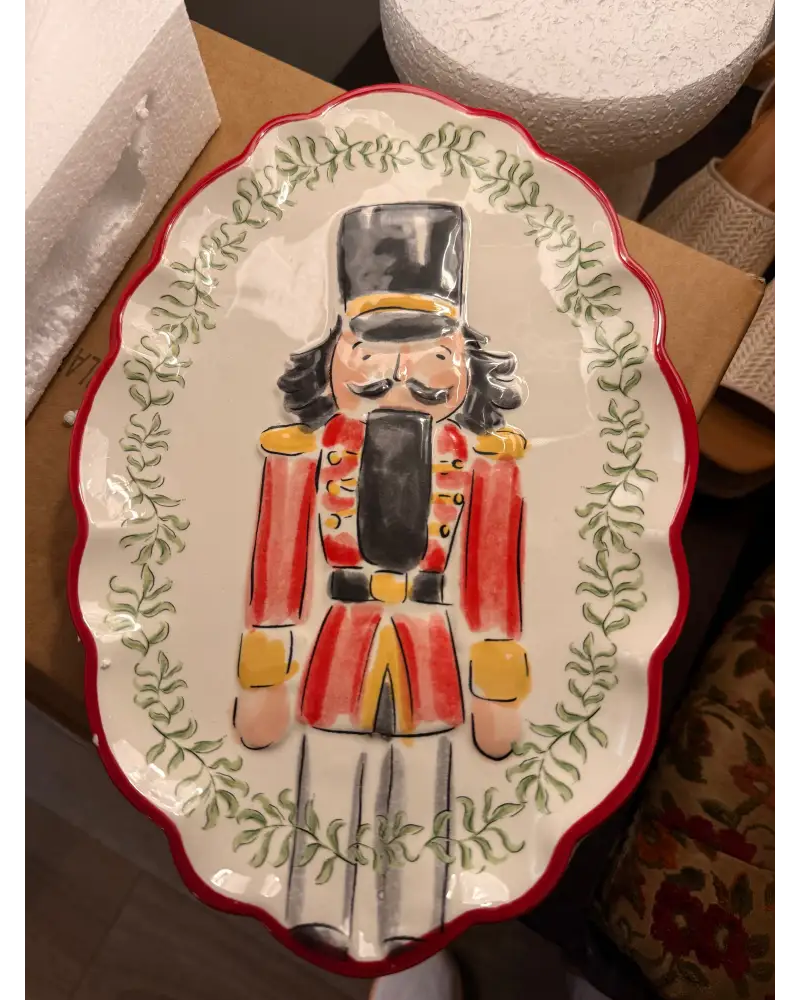 Nutcracker Platter - Christmas Platter