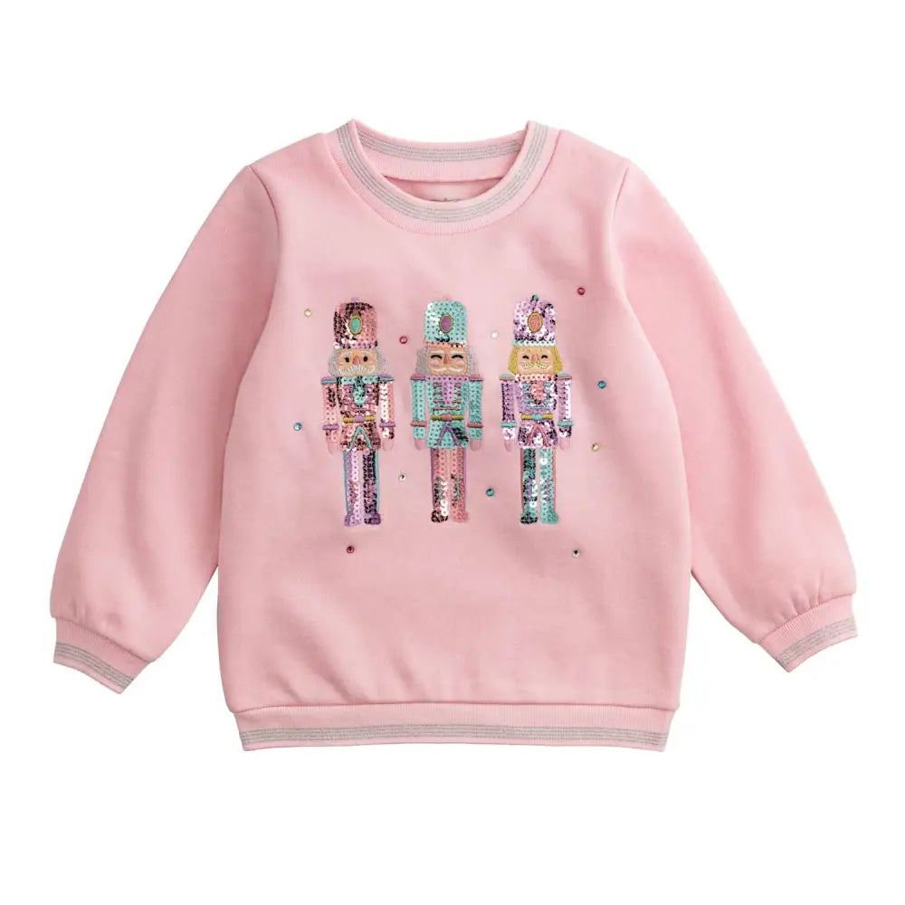 Nutcracker Sequin Sweatshirt - Christmas Sweatshirt