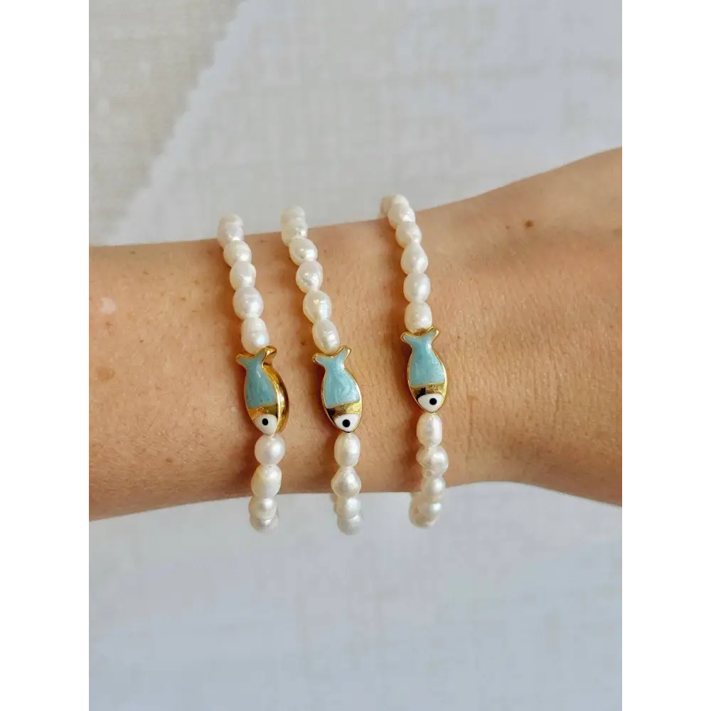 O-Fish Blue Bracelet
