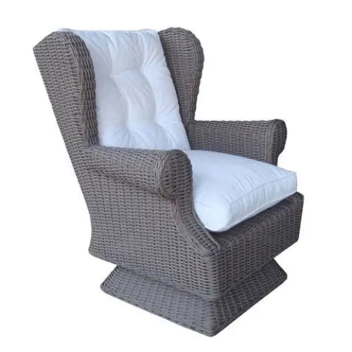 OUTDOOR WING ROCKING SWIVEL CHAIR - Outdoor Chair