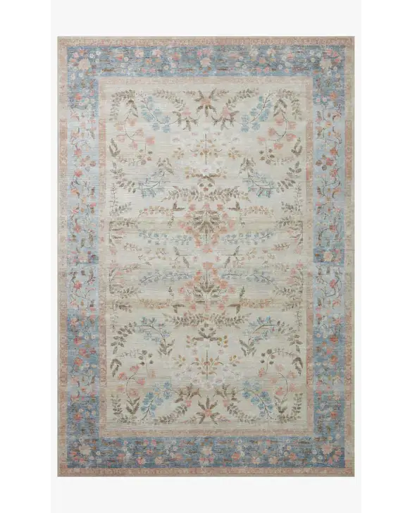Palais Light Blue Area Rug - Area Rug