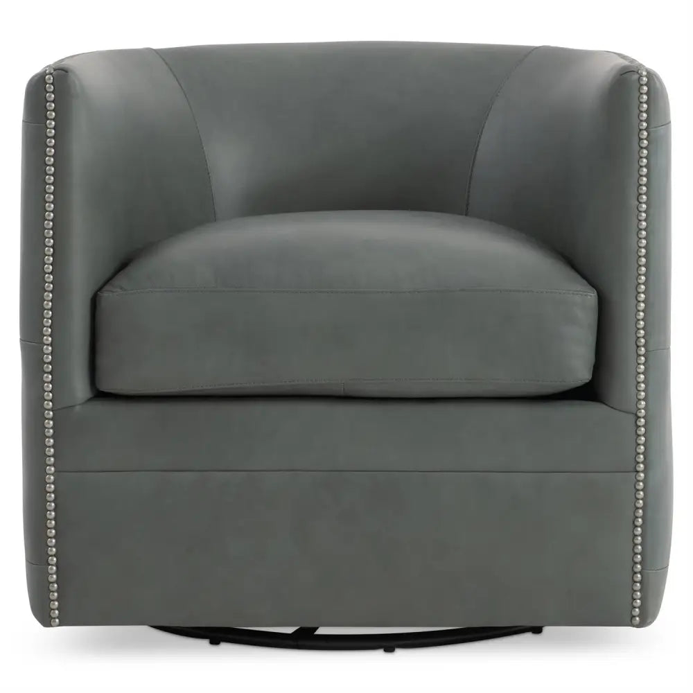 PALAZZO LEATHER SWIVEL CHAIR - SWIVEL CHAIR