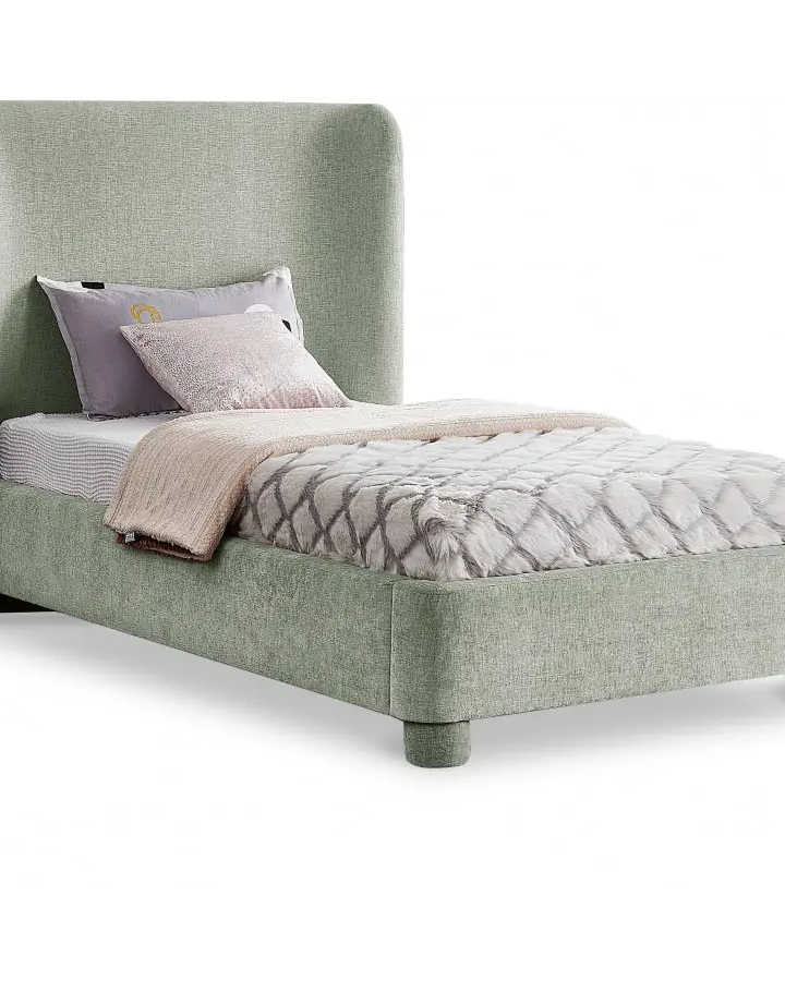 Penny Mint Twin Bed - Twin Bed