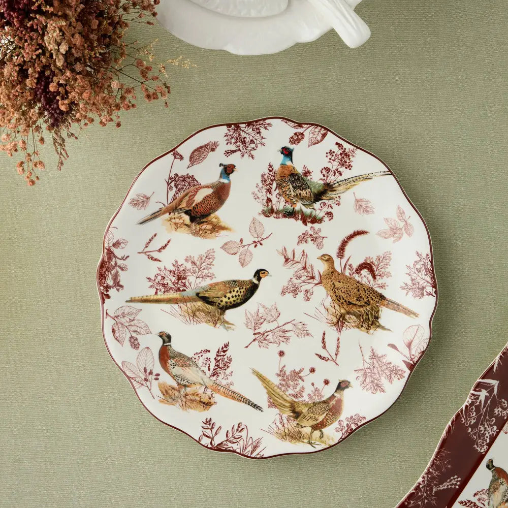 Pheasant Grove Round Platter 13’’