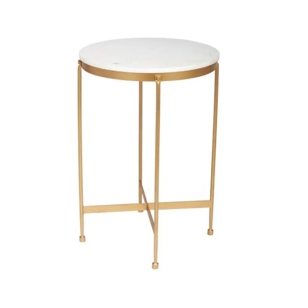 Powell Gold Side Table - End Table