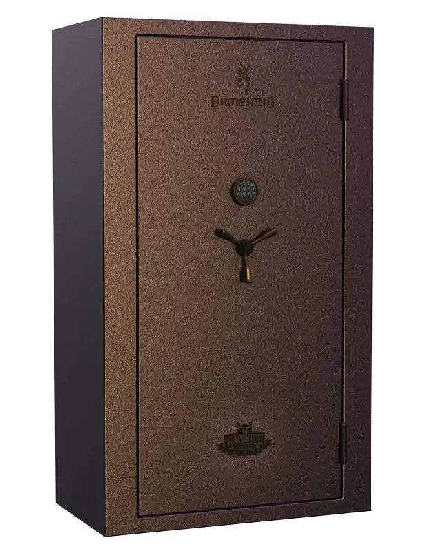 Rawhide 49 Tall - Electronic Lock - Saddle Brown - Gun Safe