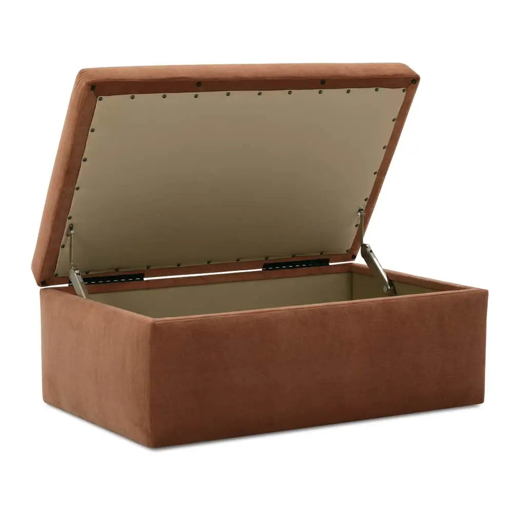 Remy Rectangle Storage Ottoman - Ottoman