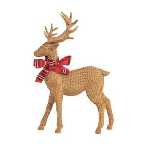 Resin Reindeer Sitters - Large - CHRISTMAS
