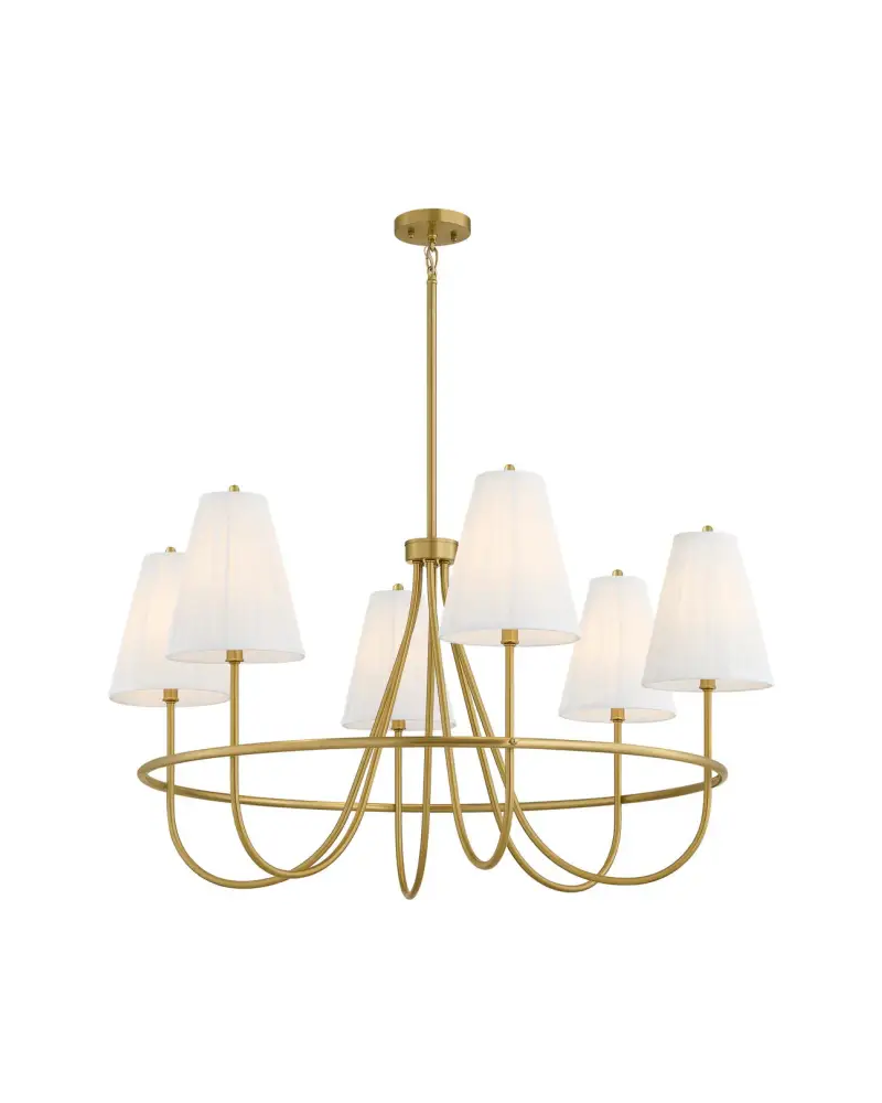 Revere Gold Chandelier - Chandelier