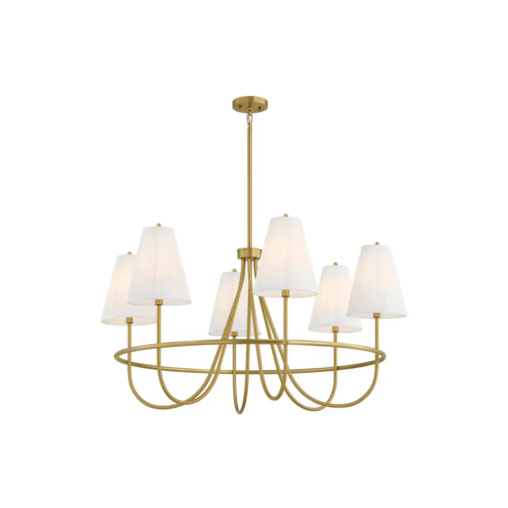 Revere Gold Chandelier - Chandelier