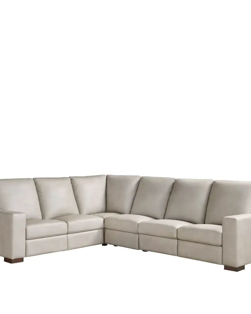 Rhodes Leather Reclining Sectional - Reclining Sectional