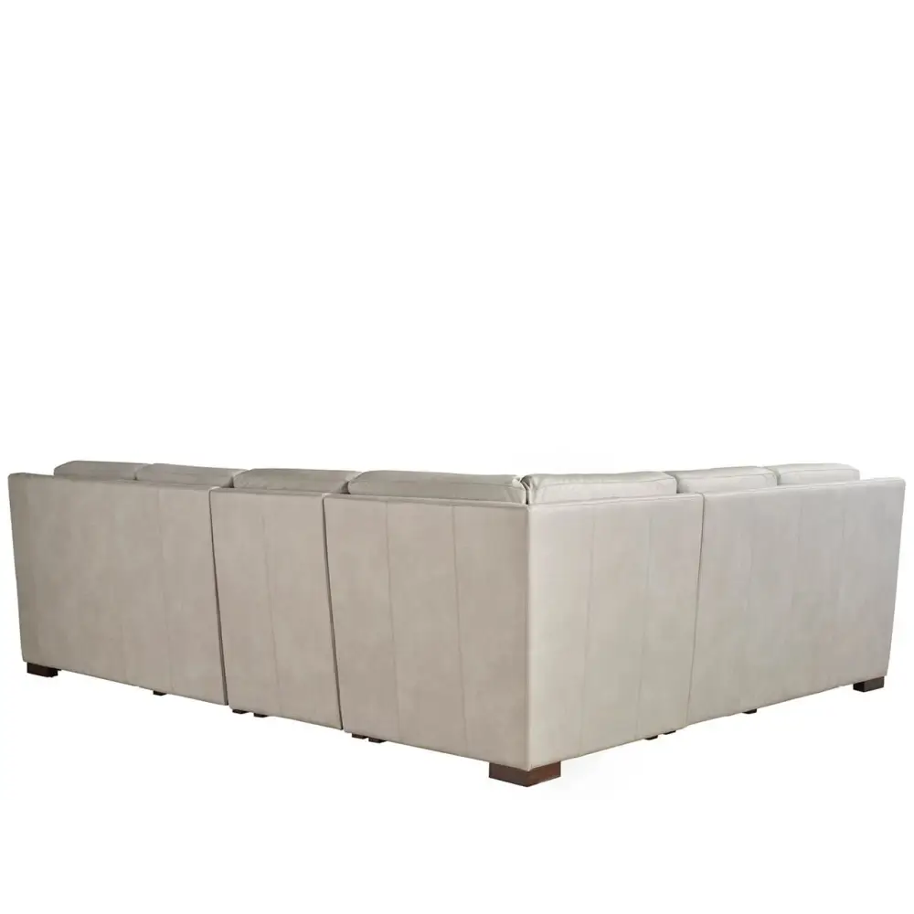 Rhodes Leather Reclining Sectional - Reclining Sectional