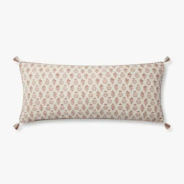 Rose Lumbar PIllow - Lumbar Pillow