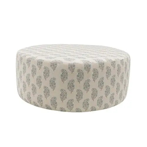 Round 42’’ Upholstered Ottoman - Ottoman