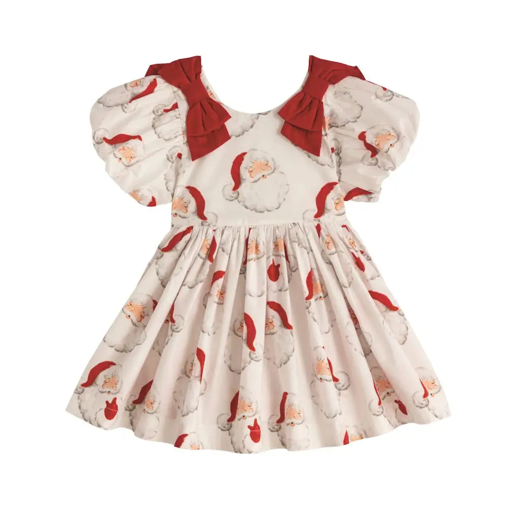Sanra Bow Dress - Kids Clothes