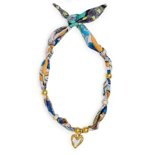 Scarf Necklace - 4 - Necklace