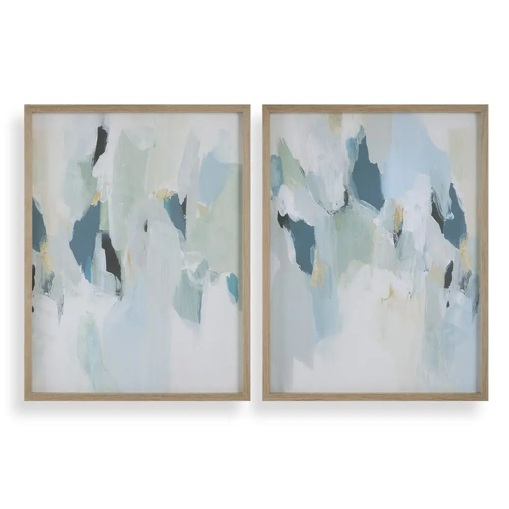 Seabreeze Framed Canvases S/2 - Artwork