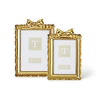 SET OF 2 BOW FRAMES - PICTURE FRAME