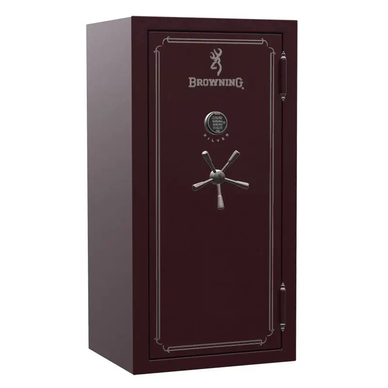 Silver Series 33 - Electronic Lock - Black Cherry Gloss - Gun Safe